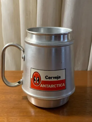 Caneca Vintage Anos 70 - Cerveja Antarctica