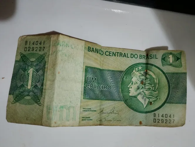 Vendo nota de 1 cruzeiro