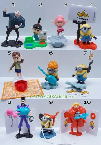 Kinder ovo Minions Meu Malvado Favorito