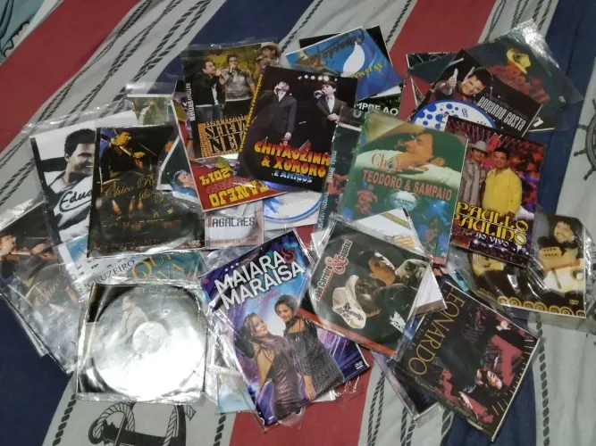 Vários dvds musicais