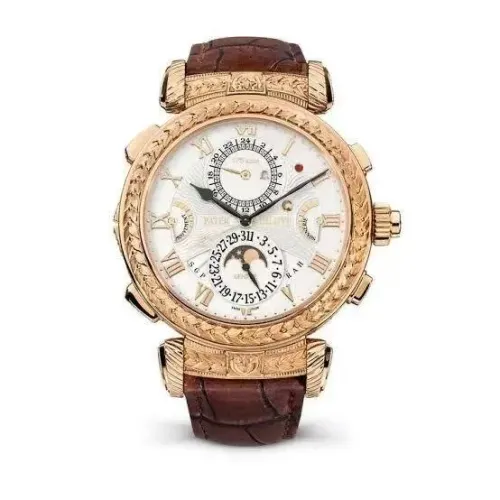 Relógio de Luxo Grand Complication Rose Gold 44mm - Edição Premium com Caixa Exclusiva