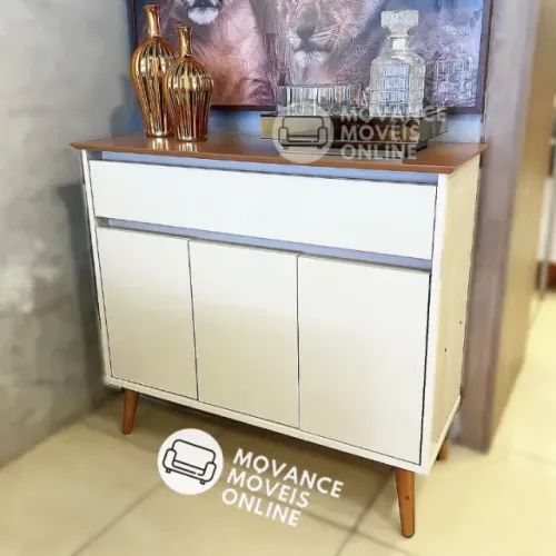 Buffet Zeus 3 Portas 1 Gaveta Novo