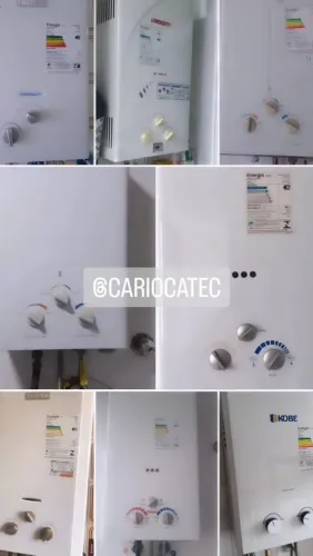 Adequação, pressurizador, chaminé, troca de material água e gás, manutenção de aparelho