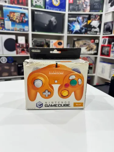Vendo Controle Game Cube Laranja Original na Caixa 