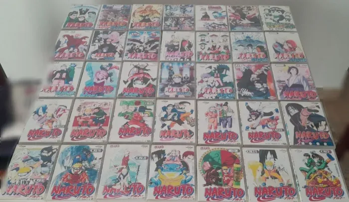 Coleção Dvds Naruto