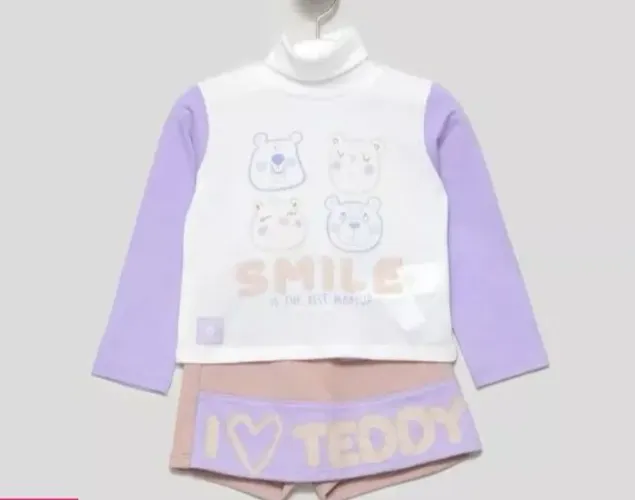 Conjunto infantil menina Mon Sucre 