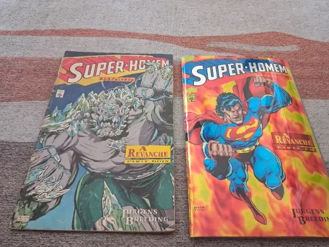 Quadrinhos Superman x Apocalypse (Volumes 1 e 2)