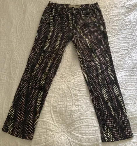Calça jeans estampa cobra colorida Animale