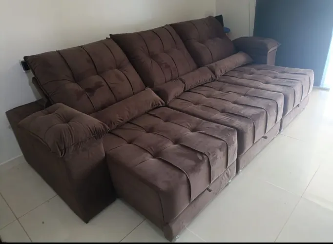 Sofá retrátil reclinável 2,90 majestade luup