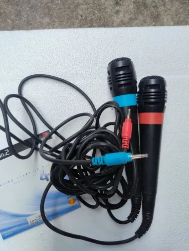 Caralquê do PlayStation 2 Singatar com 2 controle 