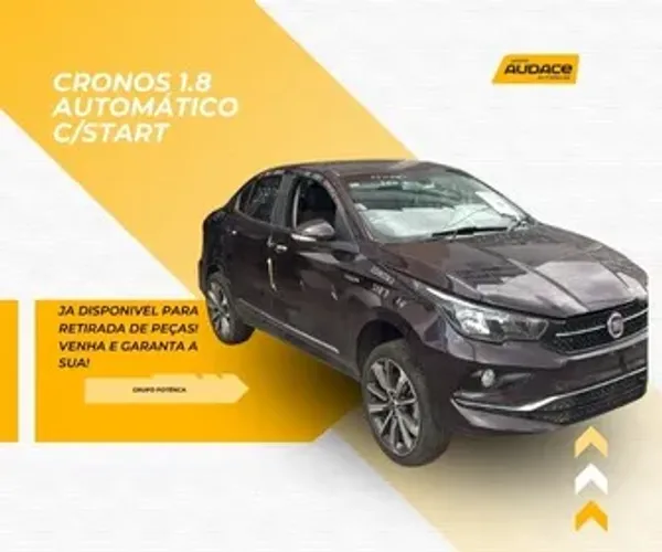 Sucata Cronos 1.8 automatico c/start