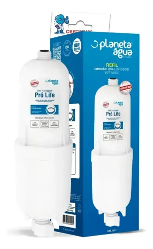 Filtro Refil Pro Life Compativel Purificador Soft Everest Star Slim Fit