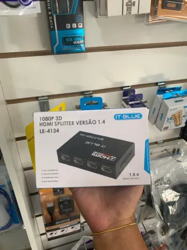 Splitter HDMI 1x4 1080p 3D IT-BLUE LE-4134