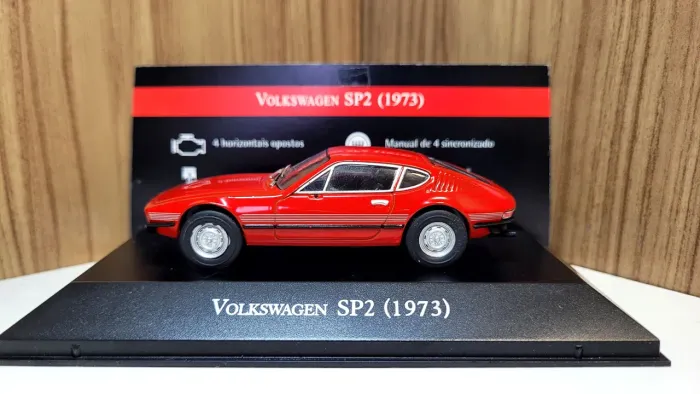 Miniatura | Carros Inesquecíveis do Brasil | VW SP2 1973