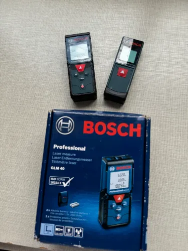 Trena laser (trena digital) Bosch Profissional GLM40 - 40m - medição precisa