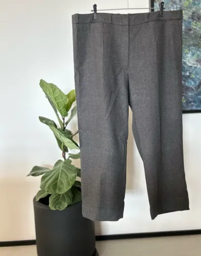 Calça Alfaiataria Lã 54 Masculina Cinza