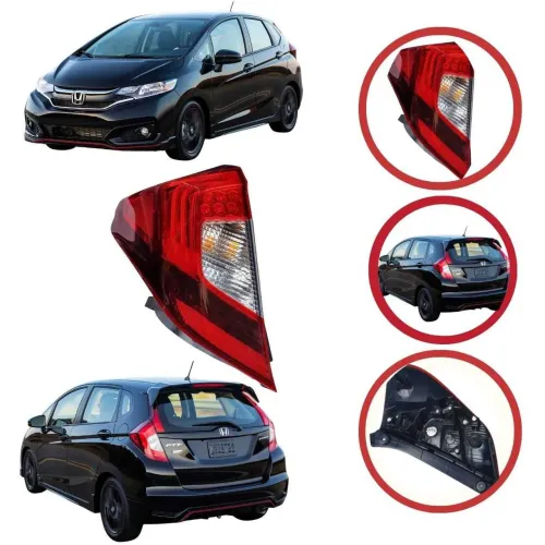 Lanterna Esquerda Honda Fit Com Led 2015 A 2018. Etq222
