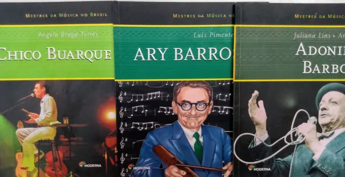 Livros - . Mestres Da Música no Brasil - Ary Barroso - Adoniran Barbosa - Chico Buarque