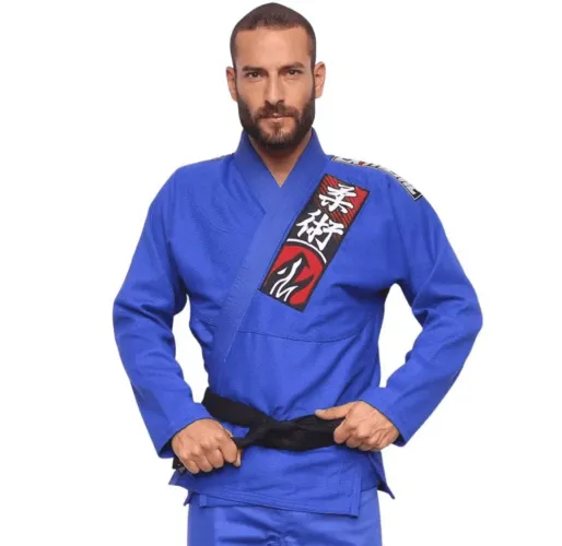 Kimono Jiu-Jitsu Azul - Ideal para treinos e competições