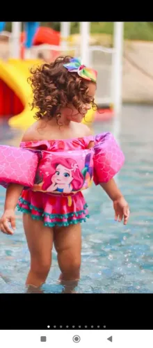 Colete de espuma infantil. Bóia salva vidas