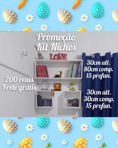 Kit Nichos Decorativos - Promoção!