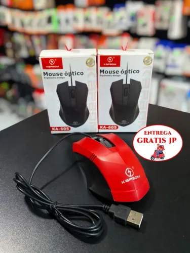 MOUSE ÓPTICO ERGONÔMICO KAPBOM KA-605