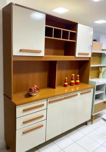 Armário de Cozinha Luna 1,62 m de Largura- Entrega Rápida