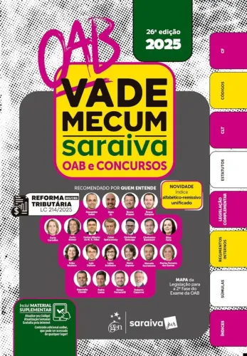 Vade Mecum Saraiva OAB e Concursos 26 edição 2025