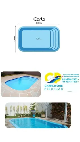 Piscina Modelo Carla 6,00m