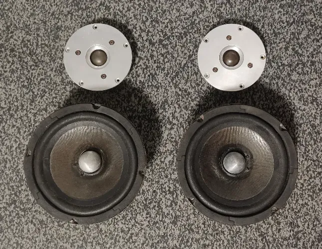 Raridade! Kit AKRON - Midbass KB-6MD + Tweeter KB-T25