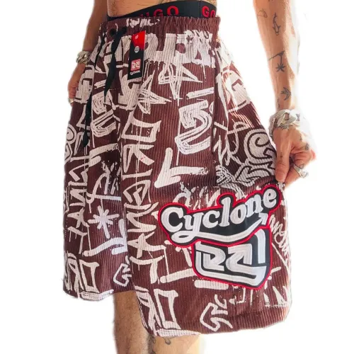 Bermuda Cyclone Veludo Premium Brown