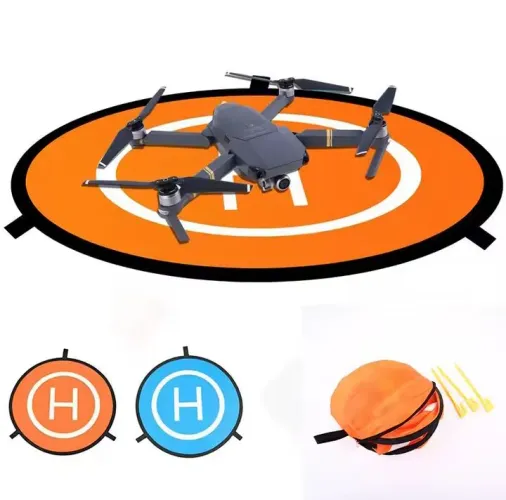 Landing pad pouso seguro para Drone 55cm (Laranja)