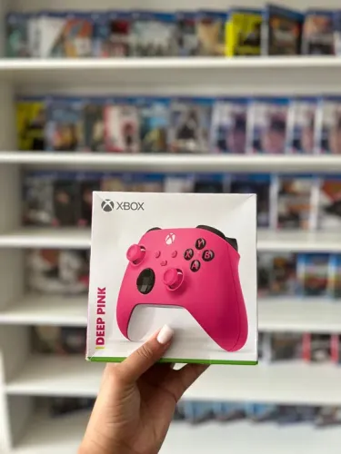 Controle Xbox Deep Pink - Novo