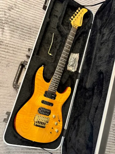 Fernandes FR-155S Revolver Sustainer 1997 Japan topo de linha