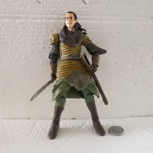 action figure do ELROND, Senhor dos Anéis, da Toy Biz