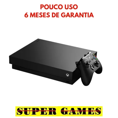 Xbox One X 1TB (ótimo). Aceitamos Troca, Loja física 22 anos de mercado, Próximo ao Metrô,