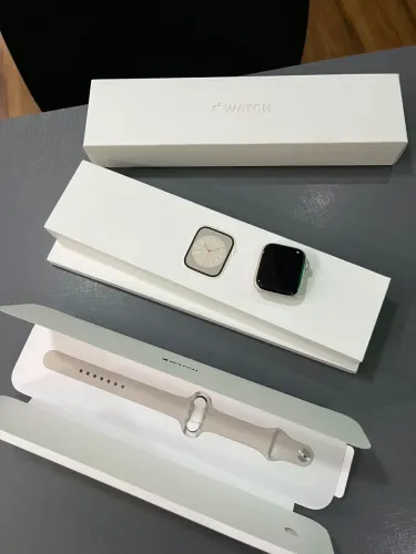 Apple Watch série 8 Silver com garantia - entrego