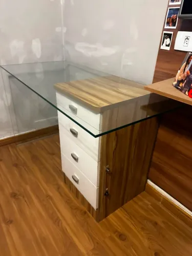 Mesa Escritório de vidro