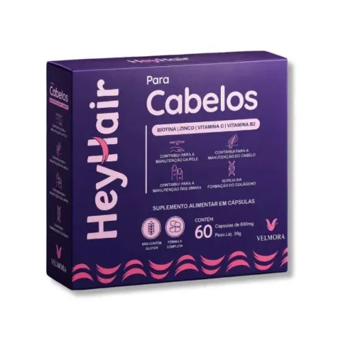 HeyHair Velmora Original - Linha de Cuidados de Beleza