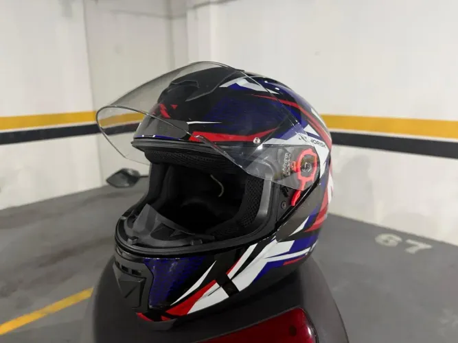 Capacete NoRisk Sharp tamanho 58