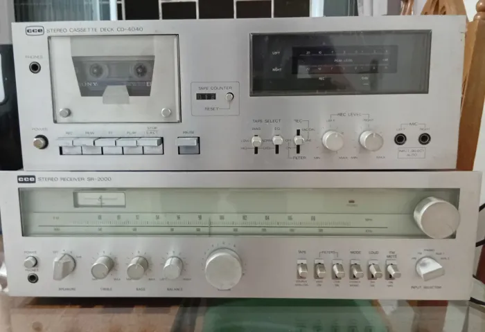Receiver CCE -SR- 2000 + TEP DECK -CD- 4040