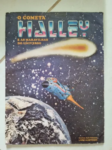 Álbum raro cometa Halley.