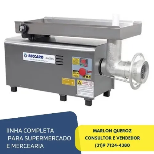 Picador de Carne Boca 22 Beccaro Bivolt