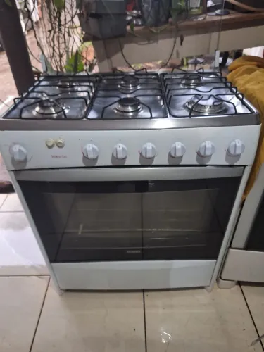 Fogão dako seis bocas funcionando perfeitamente acendimento manual