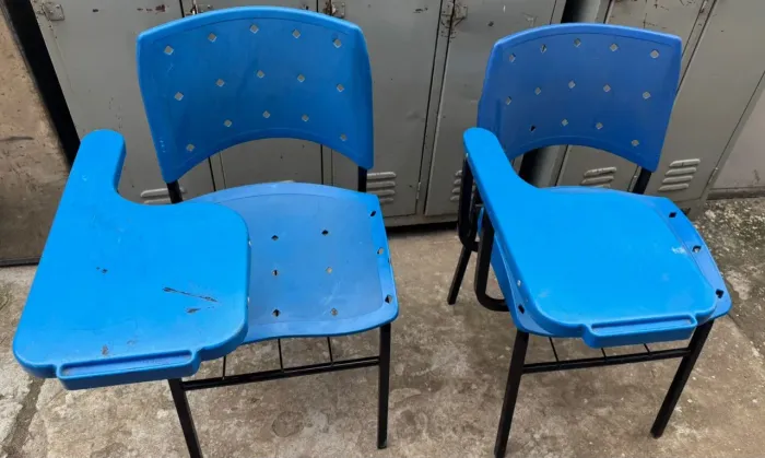 Cadeira iso azul