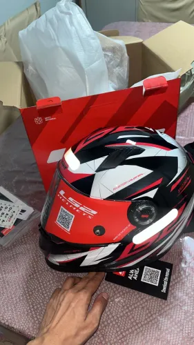 LS2 DRAZE vermelho