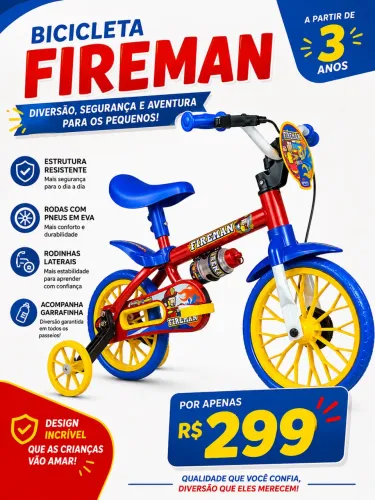 Bicicleta infantil