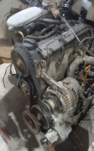 Motor AP 1.6 mi gasolina  1999 modelo com distribuição Gol Saveiro Voyage com nota fiscal 