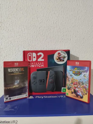 Nintendo switch 2 ZERO + Mk + Residente 7 LACRADO. LEIA...