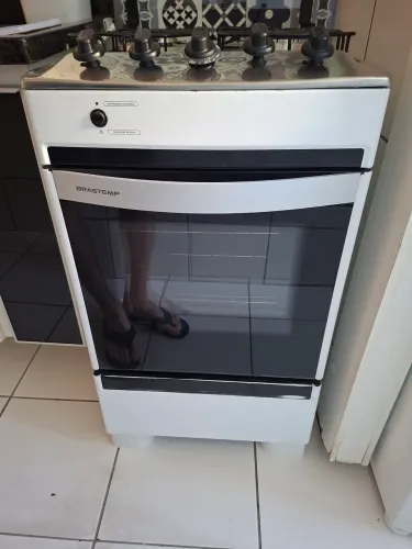 Fogão Brastemp 4 bocas branco